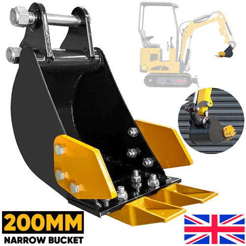 Mini digger digging bucket - digging,
