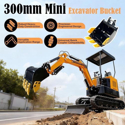 Mini excavator bucket steel - mini,