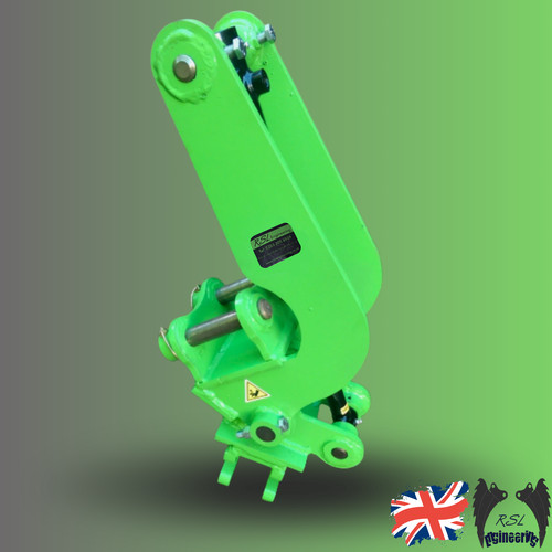Excavator bucket tilt