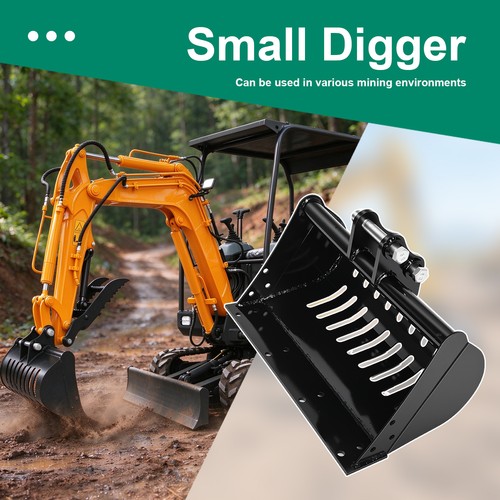 Mini digger 600mm - digger, riddle